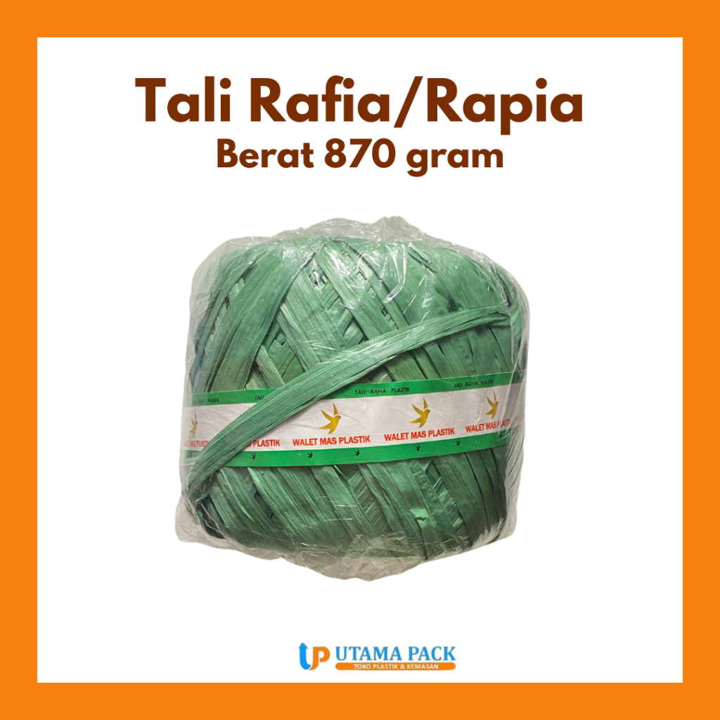 

Tali Rafia / Tali Rapia Plastik Hitam Besar Murah WALET MAS PLASTIK