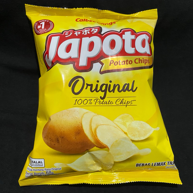 

KERIPIK KENTANG JAPOTA POTATO CHIPS ORIGINAL BEBAS LEMAK TRANS