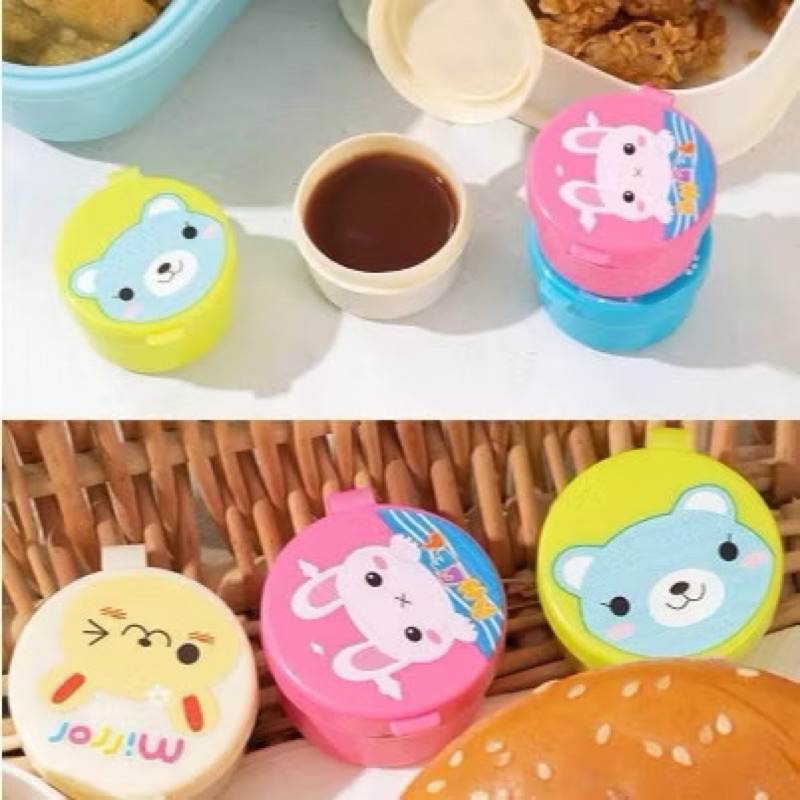 Botol Saos mini / Cup Bento Mini / Wadah Saos / Kotak bekal mini