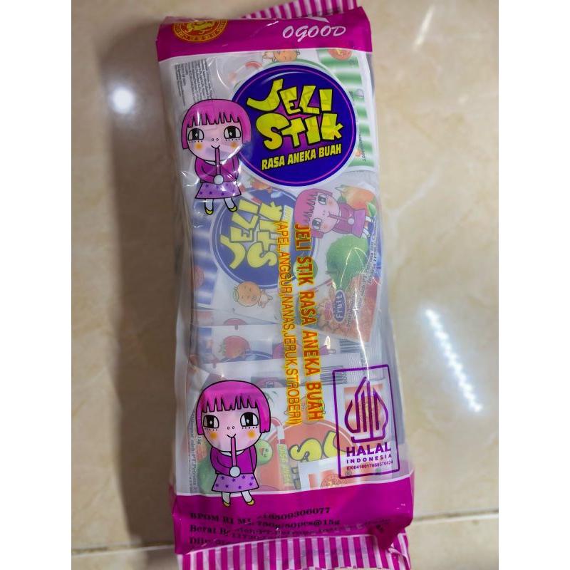 

Chen Liang ji -jelly stik yogurt pendek isi 50 pcs