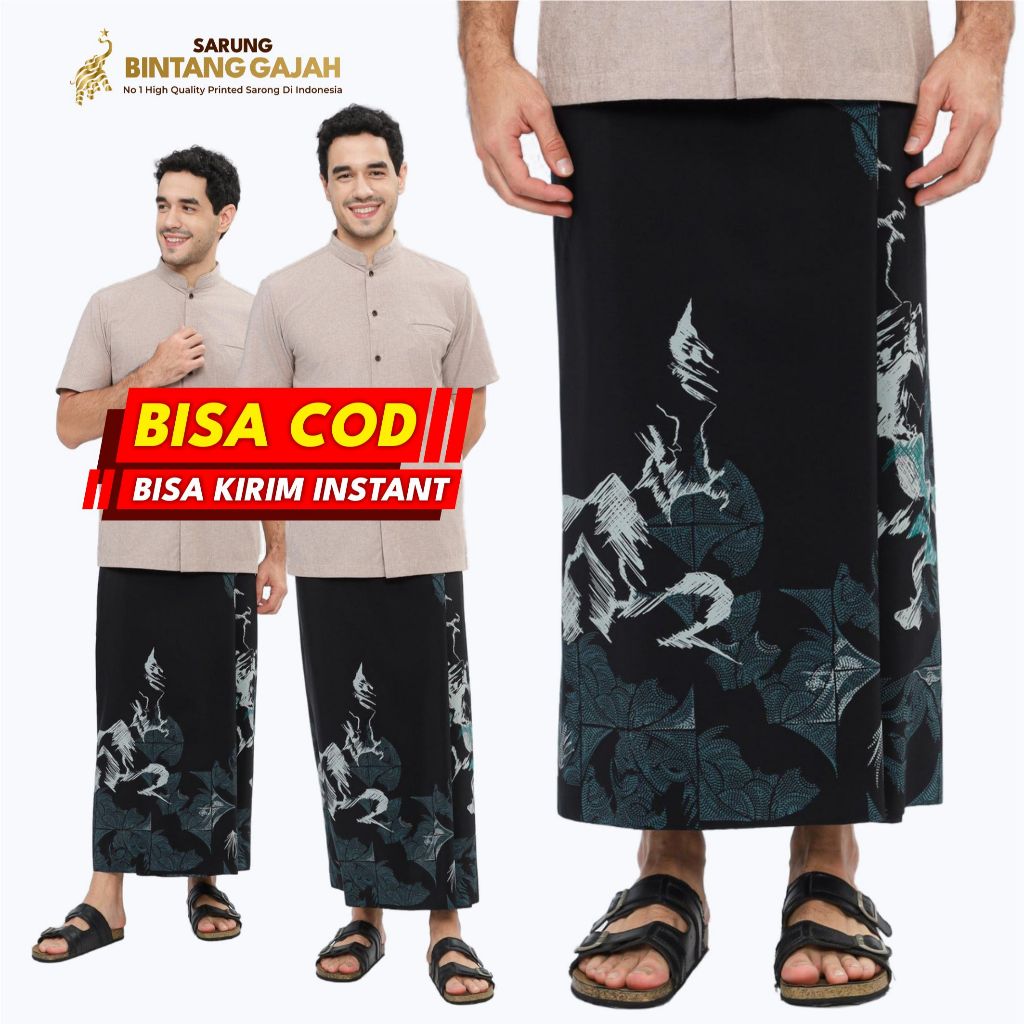 Sarung Bintang Gajah Onta Legenda WS 7214 SHOBAH Motif Abstrak Modern