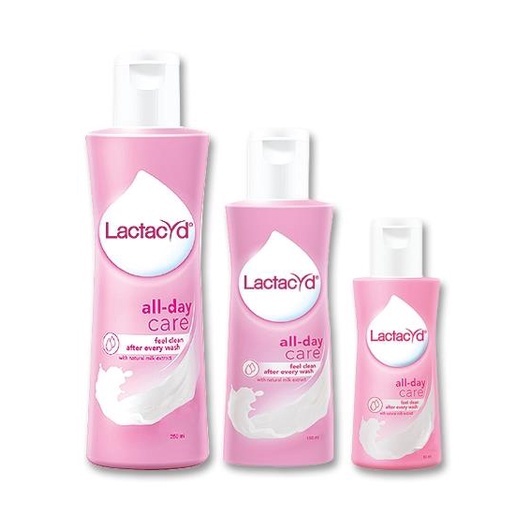 Lactacyd All Day Care 60 ml / Lactacyd All Day Care 150 ml / Lactacyd All Day Care 250 ml / Pembersi