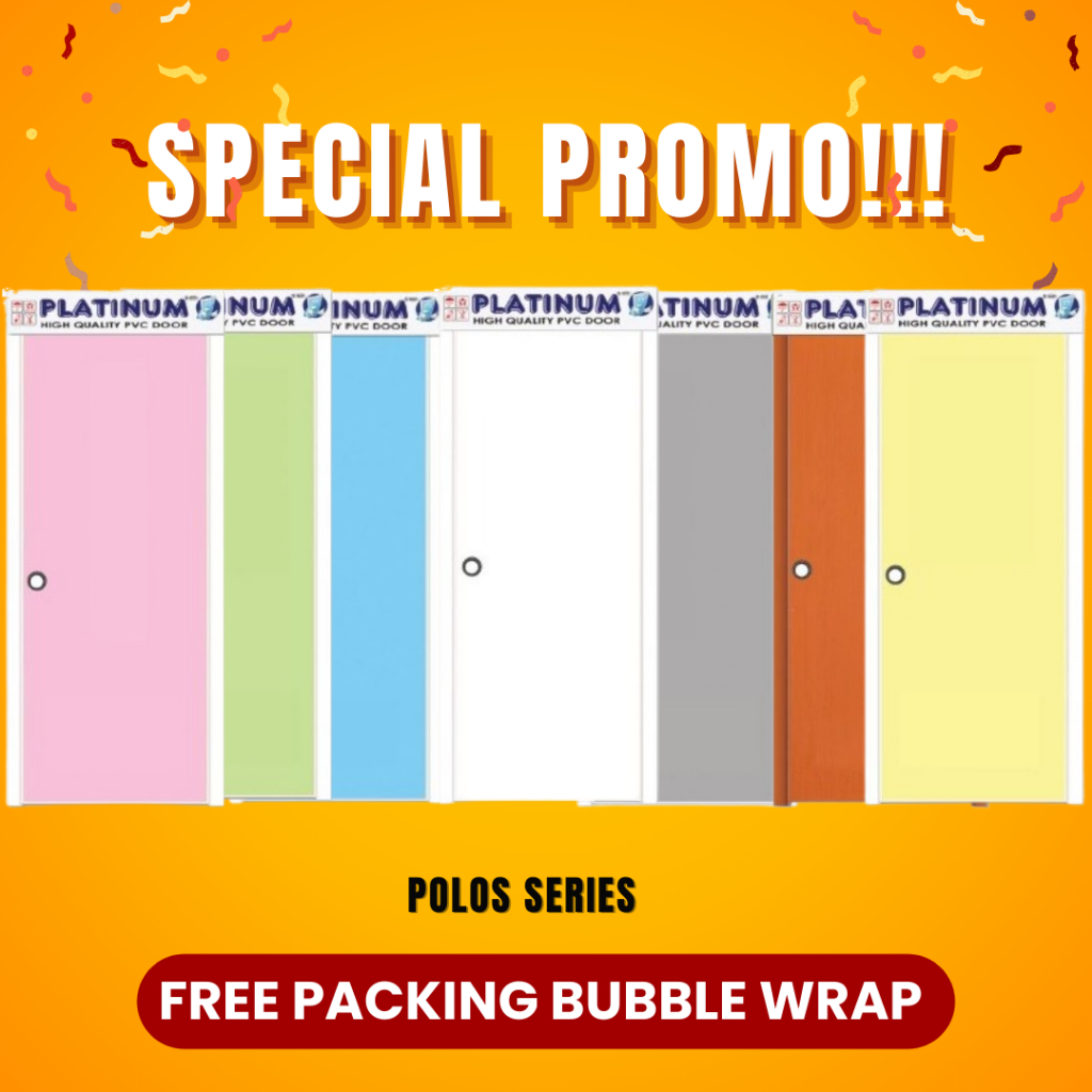 PINTU KAMAR MANDI PVC PLATINUM TEBAL 9CM