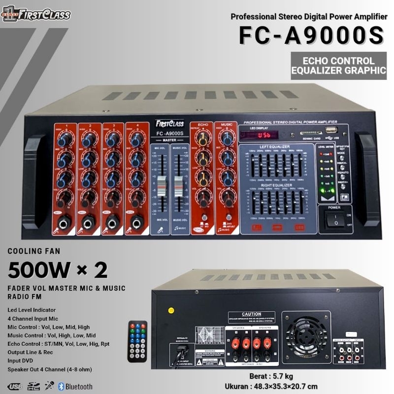 POWER FIRSTCLASS HX41600 4 CHANNEL HX 41600