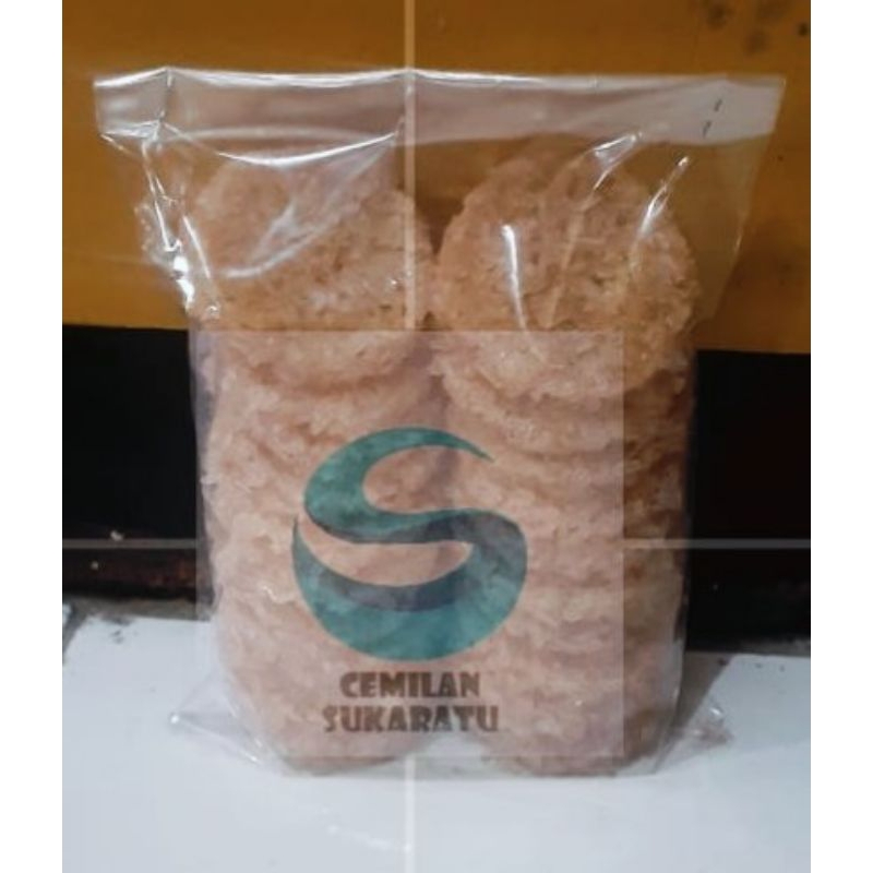 

Rengginang mentah rasa terasi bawang