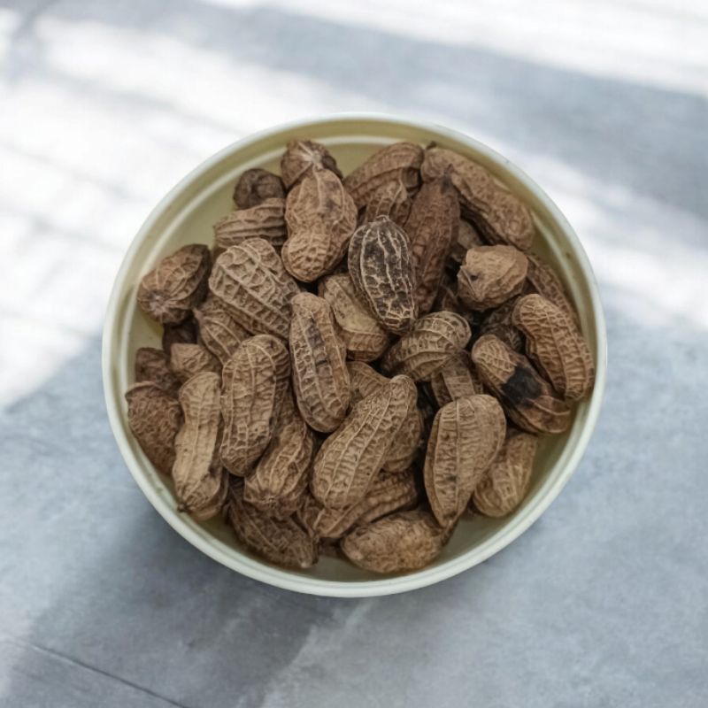 

Kacang Kulit Sangrai Goreng Pasir kemasan 250gr