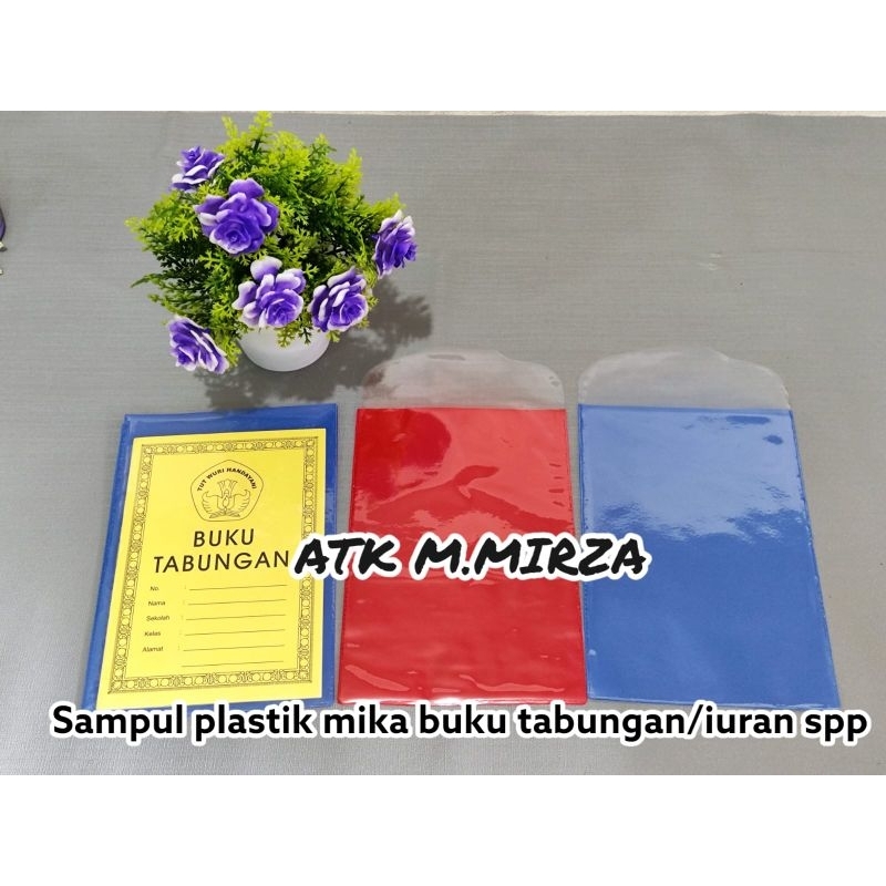 

Sampul Plastik mika Buku Tabungan/iuran spp