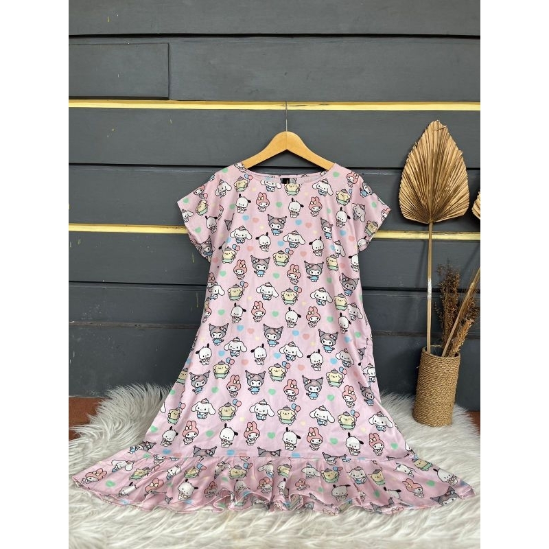 DASTER RUFFLE KEKINIAN DASTER RUFFLE VIRAL JUMBO DASTER SEHARI HARI