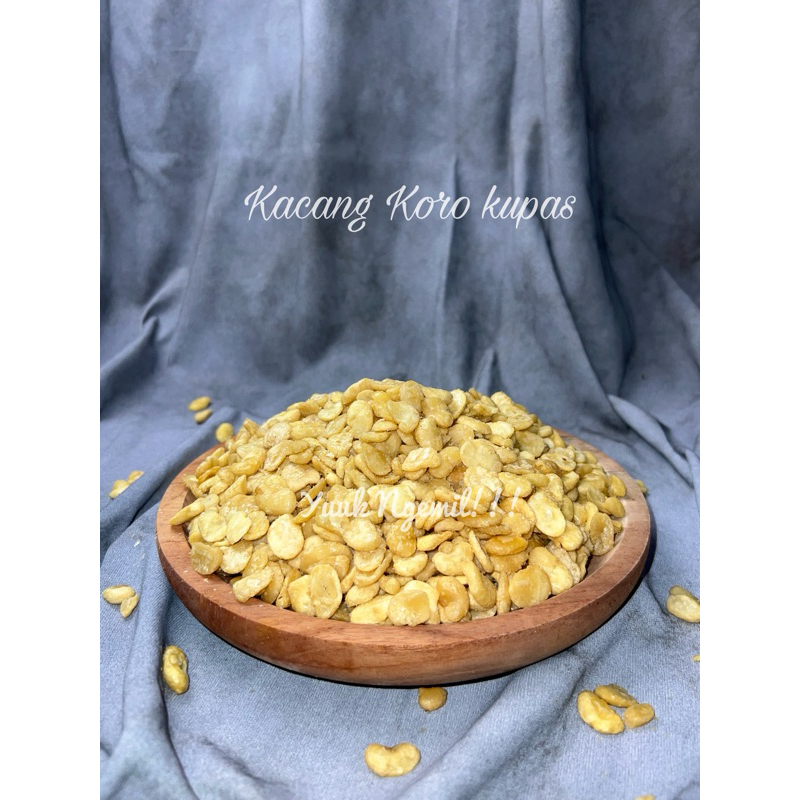 

Kacang Koro Asin Kupas 500gr