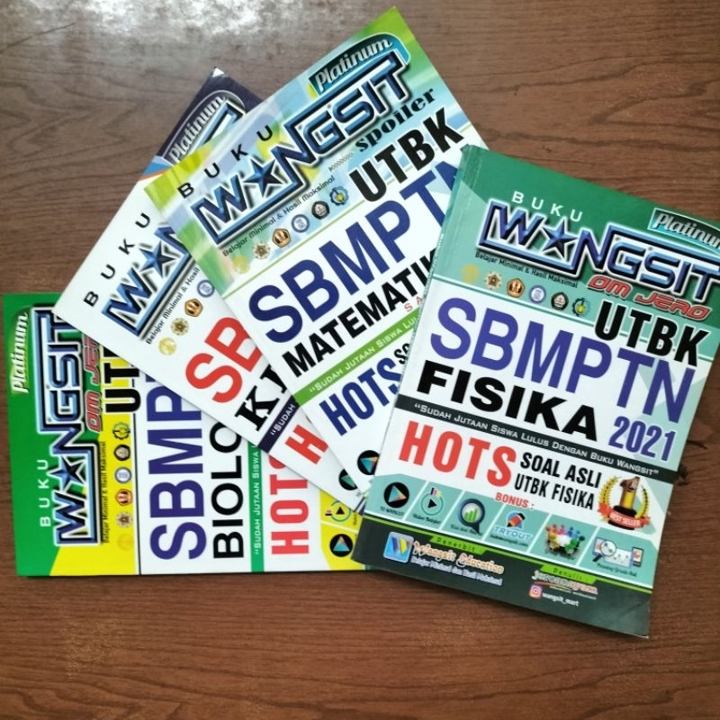 [BEKAS] BUKU WANGSIT UTBK SBMPTN 2021
