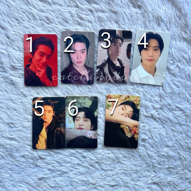 PC Photocard Official Jaehyun NCT 127 J Photobook Keyring Album POB DnD Everline