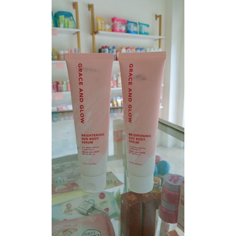 GRACE AND GLOW Brightening Sun Body Serum