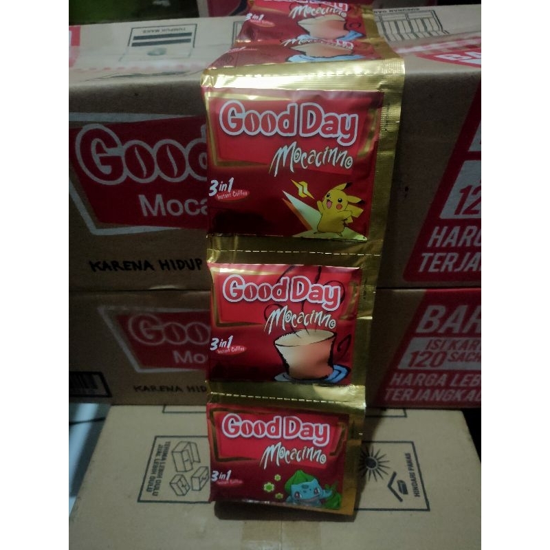 

Good day moccacino 1 renceng isi 10 sachets 20g