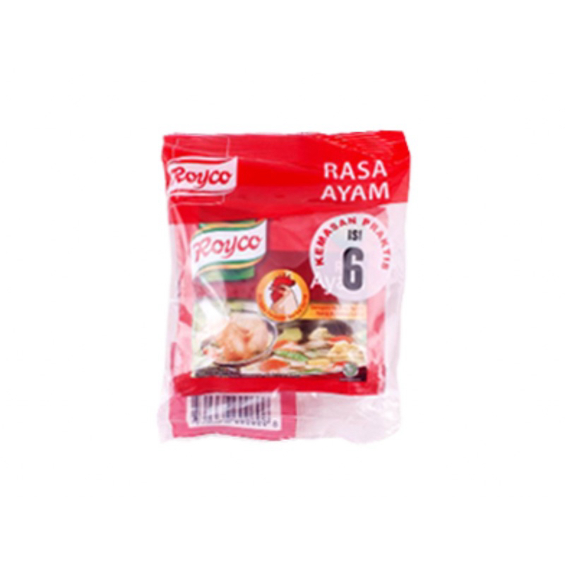 

Harga 12 PCS * royco bumbu pelezat serba guna rasa ayam Kemasan 500 / 8gr