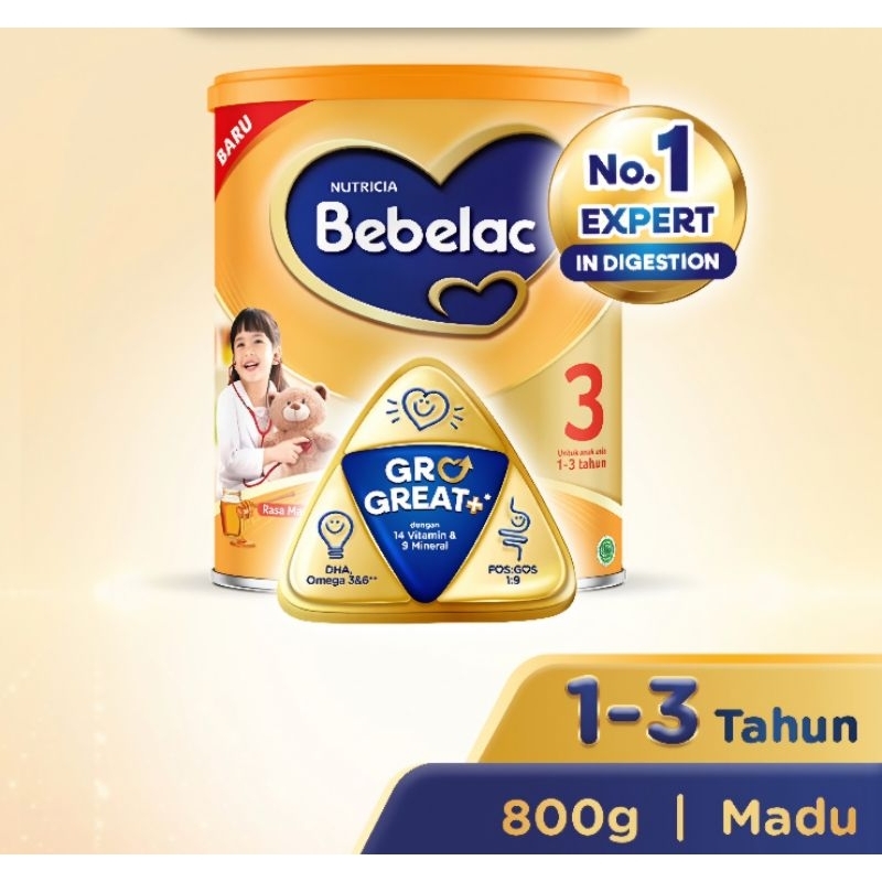 

Bebelac 3 800gr rasa madu