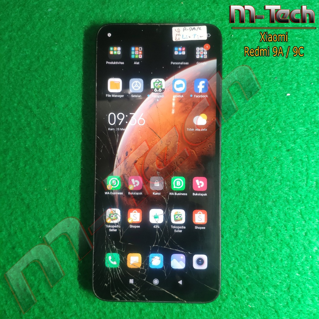 [All] LCD + Frame Xiaomi Redmi 9A / 9C original copotan