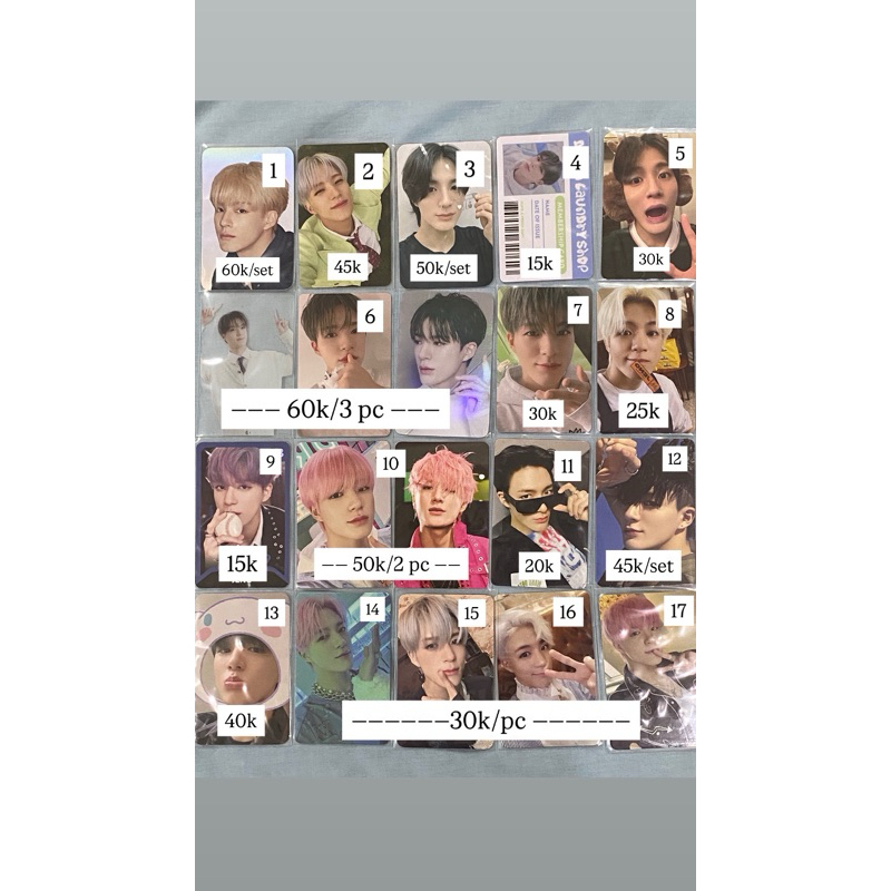 photocard jeno official