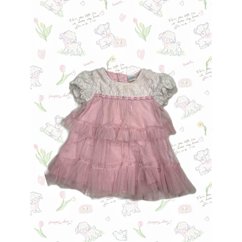 Dress Pink anak (PRELOVED)