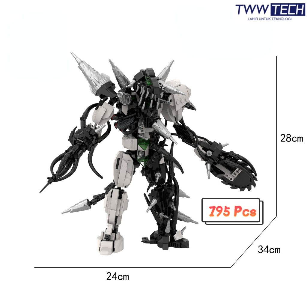 TWW Skibidi Toilet/Titan TV Man/Titan TV Man Murah/Titan TV Man Upgrade/Model Building Blocks