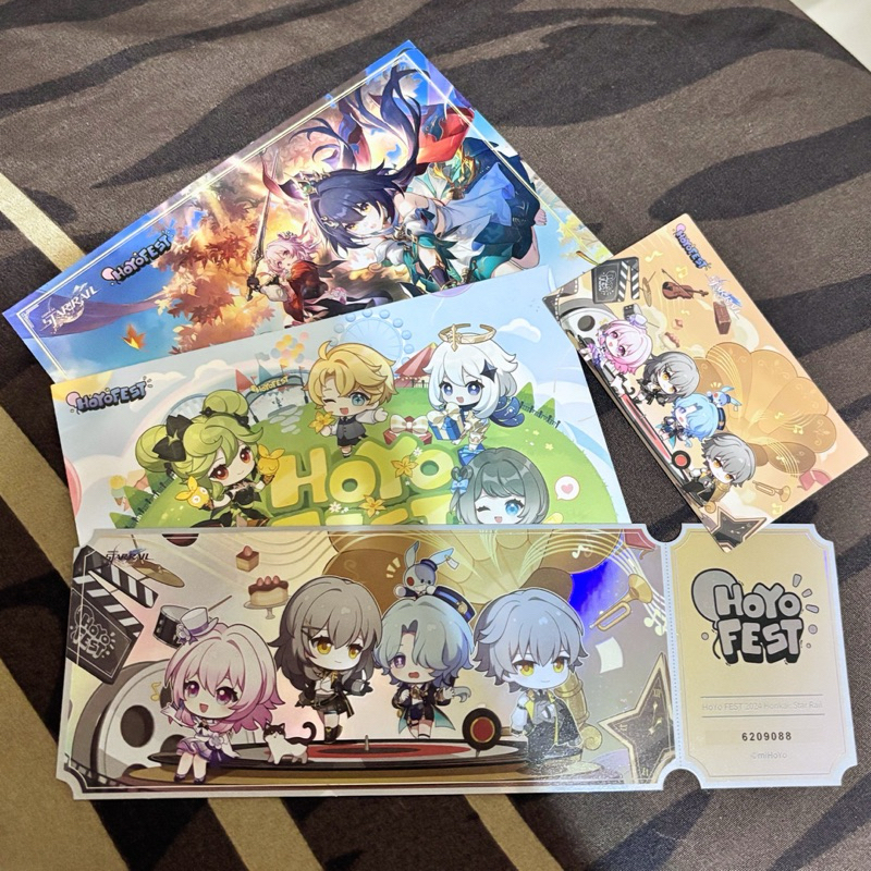 Hoyofest 2024 Official Merch