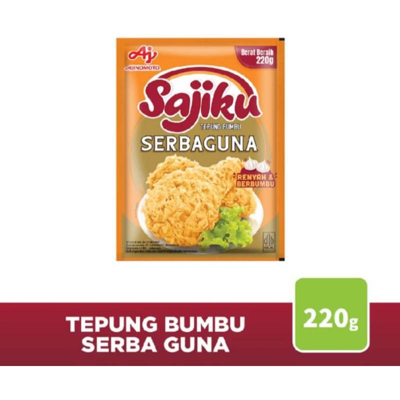 

sajiku tepung bumbu serbaguna 220 gram