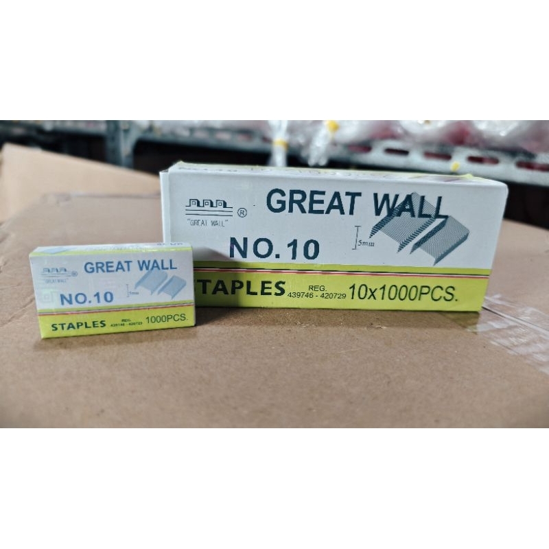 

ISI STAPLES GREAT WALL NO. 10 ORI (I PACT ISI 10)