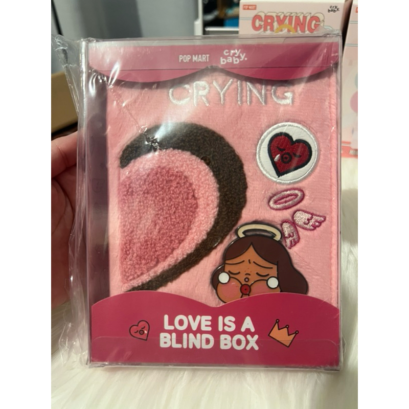 

CRYBABY Crying For Love Angel Plush Notebook Limited Gift Crying Again