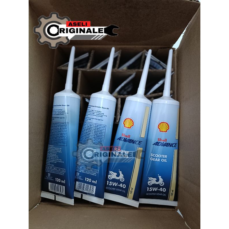 Oli Gardan Shell Advance 15W-40 120ml ALL MATIC