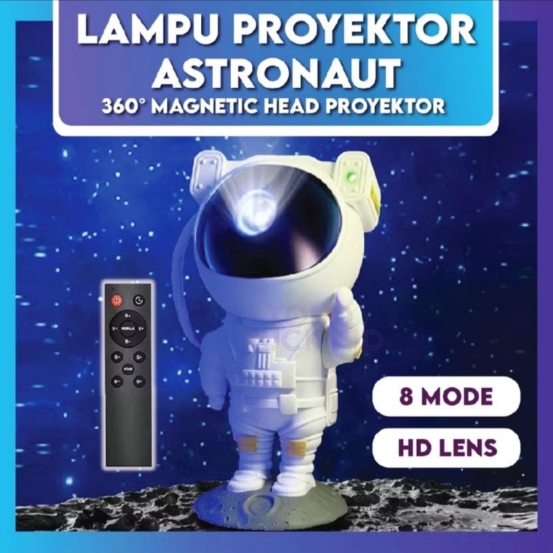 Lampu Tidur Astronot