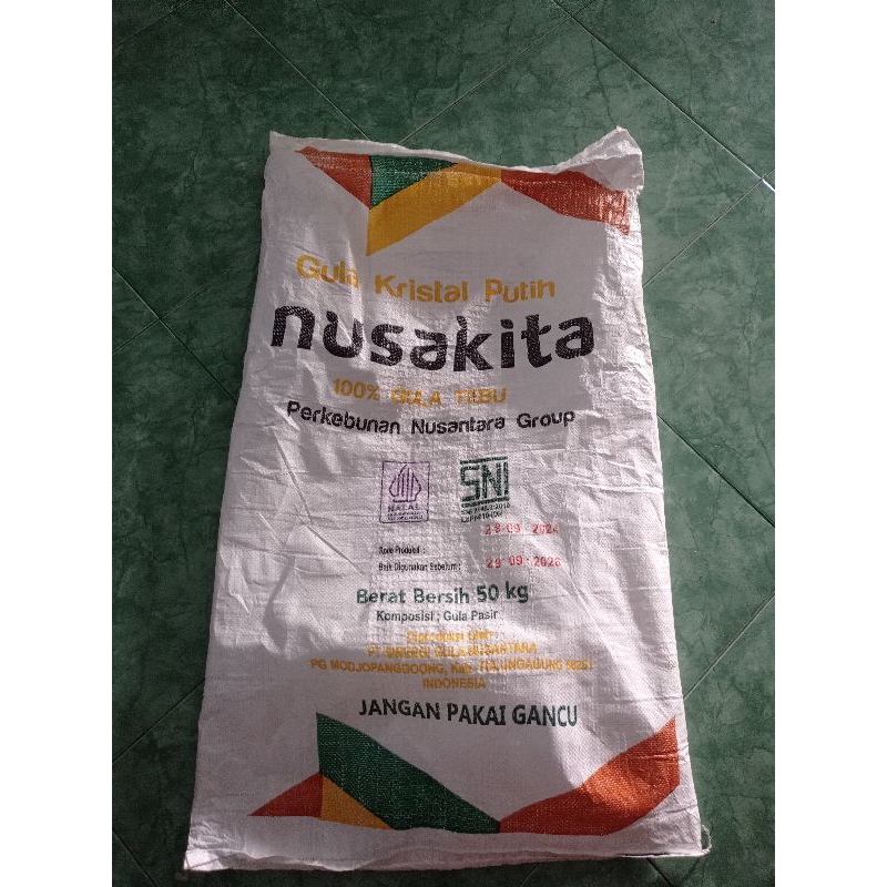 

SAK GULA NUSAKITA (TAMBAHAN PACKING)