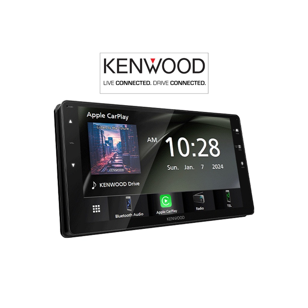Kenwood DMX823WXS Double Din Digital Multimedia Wireless Android Auto Apple Carplay