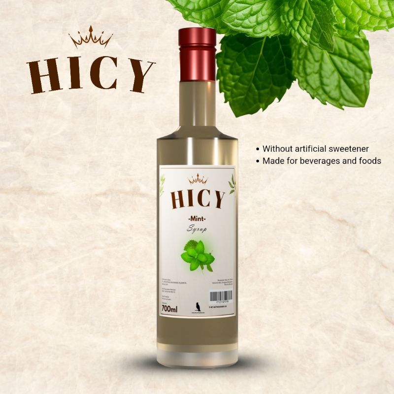

HICY Mint Syrup 700ml - Royal Syrup Premium