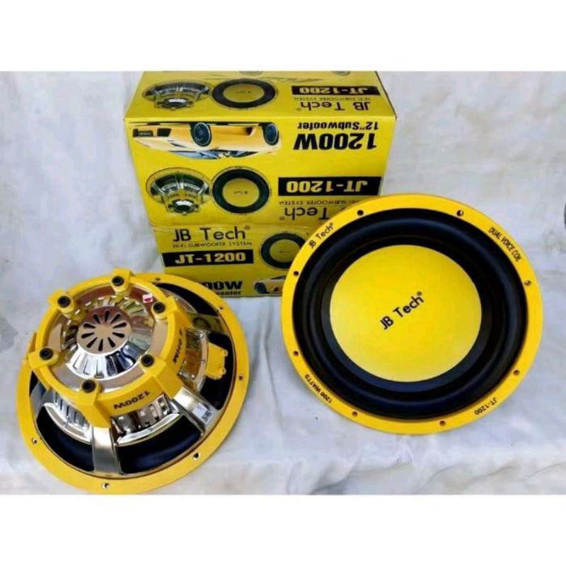Subwoofer 12 inch JBtech JT-1200 double coil kualitas premium