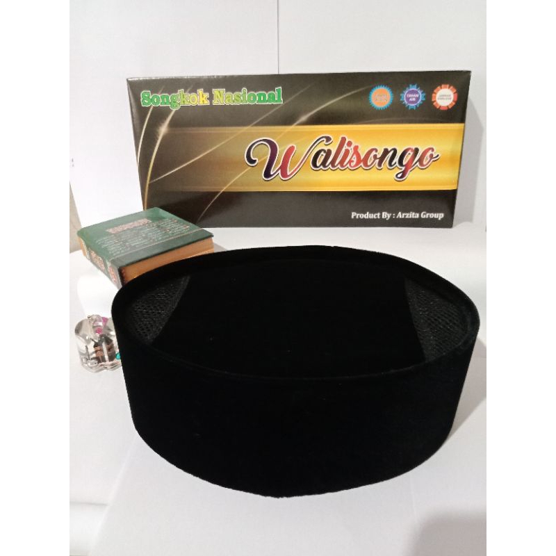 Peci Kopyah hitam Ac tinggi 6.7.8.9