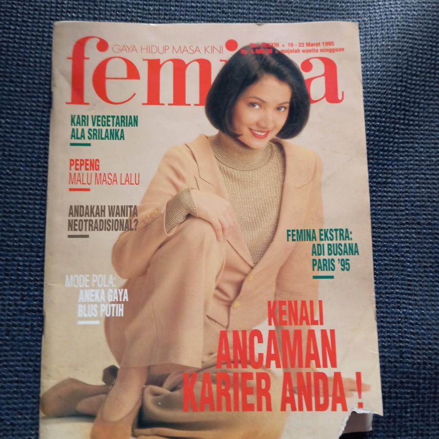 Majalah Femina edisi Maret 1995