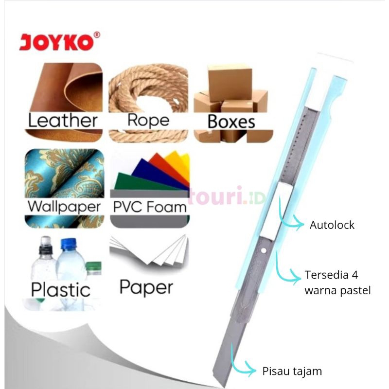 

Cutter Kecil Joyko A-300A Pastel Color