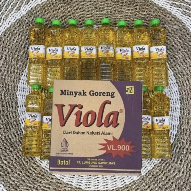 

MINYAK GORENG VIOLA VL900(botol) isi 750ml