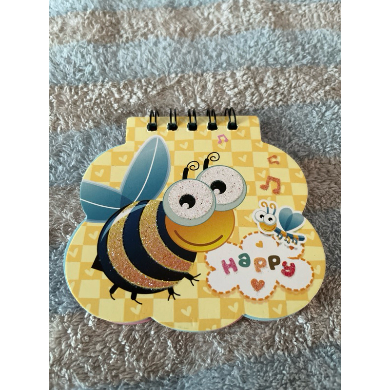 

NOTEBOOK | BUKU CATATAN KECIL KARAKTER LUCU | BUKU CATATAN BENTUK LEBAH
