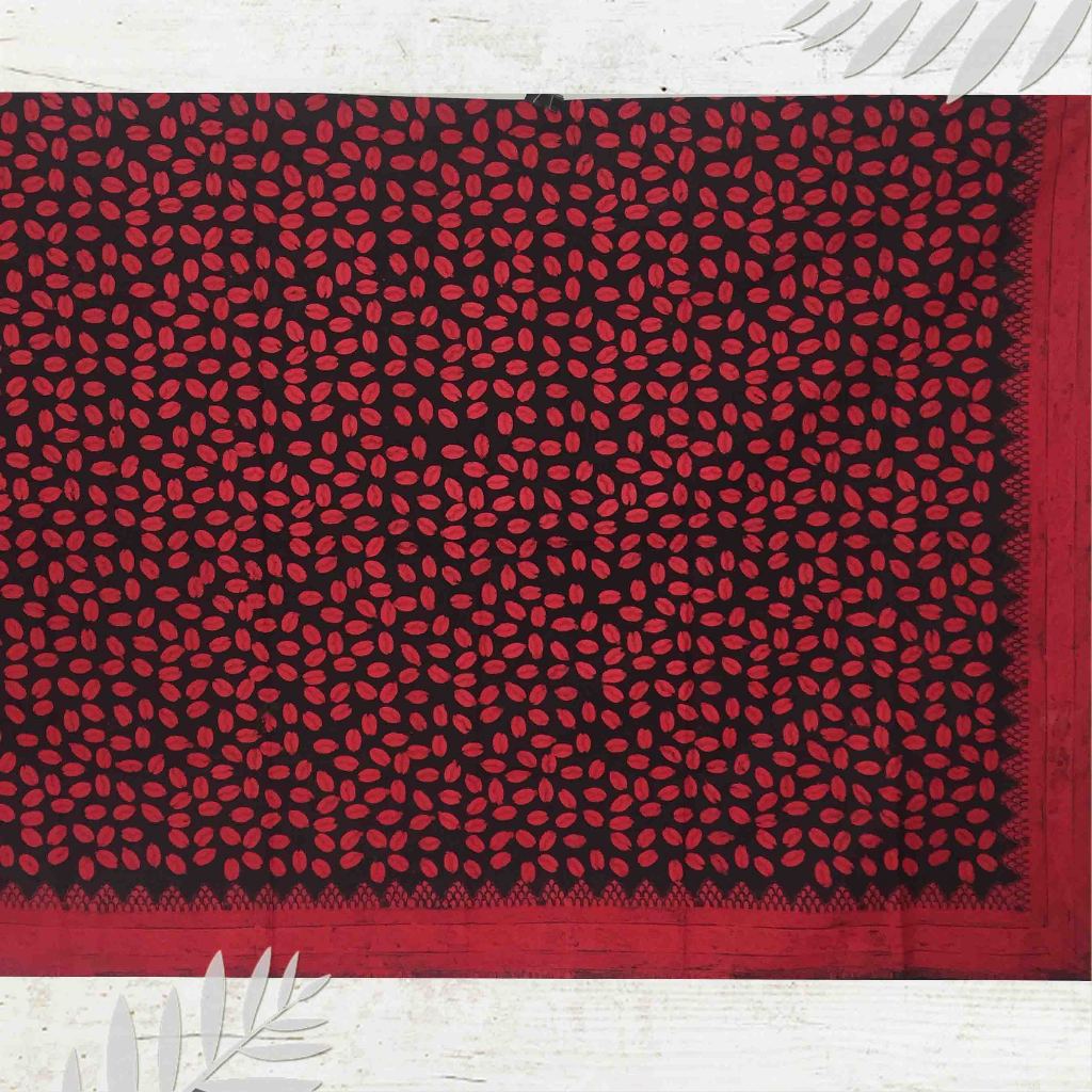 Batik jambi Motif kopi | dasar bahan baju (Panjang.2m Lebar.105cm)