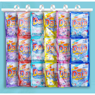 Daia Detergent Bubuk Rentengan 12 Bungkus / 2 Renteng