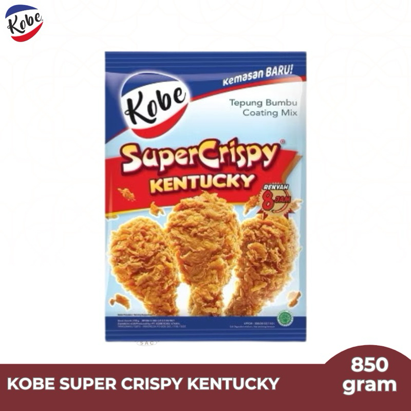 

Kobe Tepung Bumbu Kentucky Super Crispy 850gr