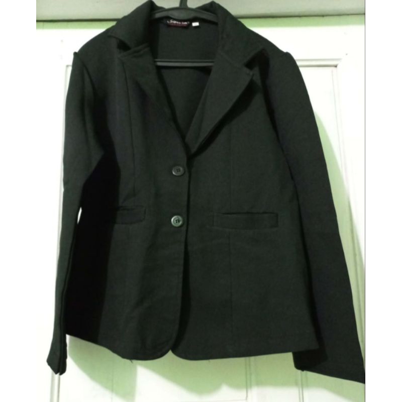 JAS BLAZER HITAM WANITA