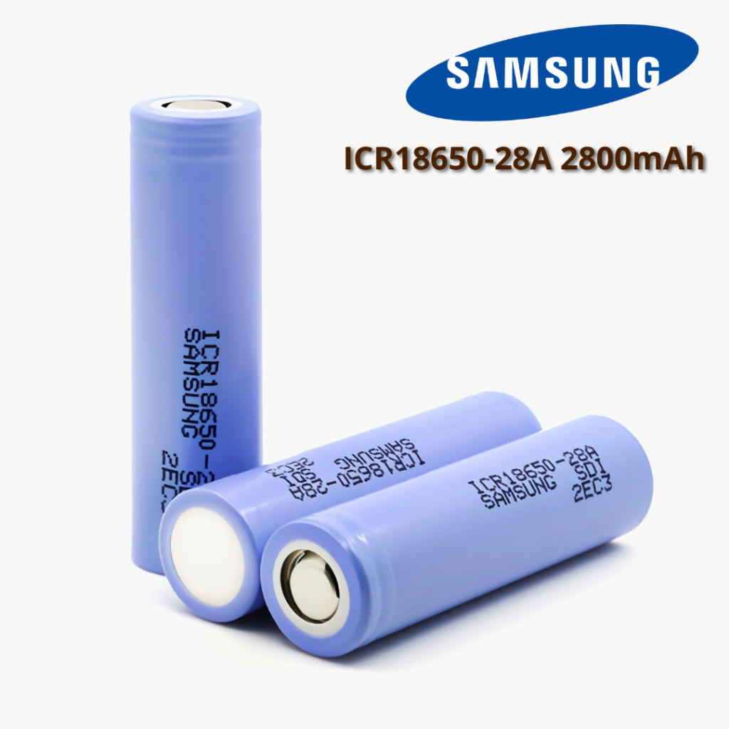 Original Samsung ICR18650-28A 2800mAh 3.7V Baterai Isi Ulang Lithium-ion - Tahan Lama & High Drain