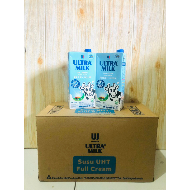 

Susu UHT Ultra Milk 1000ml 1 karton isi 12pcs/ 6 pcs