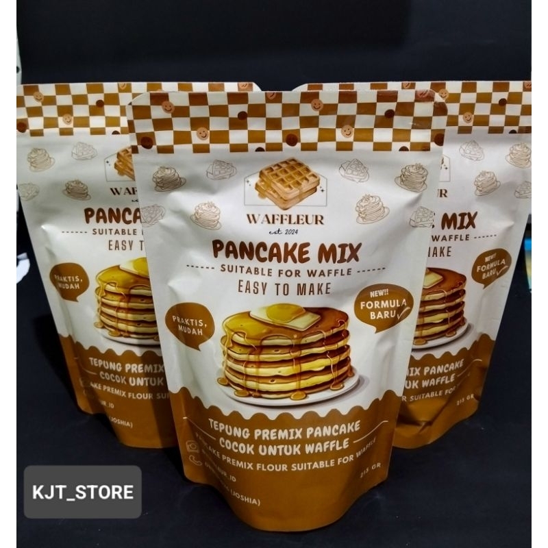 

WAFFLEUR Pancake & Waffle Mix 215g | Pancake & Waffle Mix | Bahan makanan Tepung Pancake & Waffle