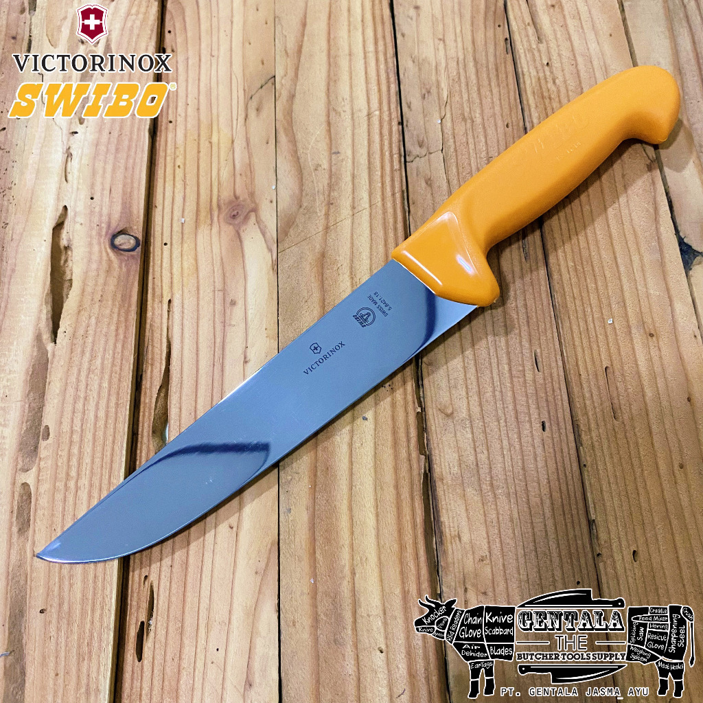 Pisau Butcher Sembelih Victorinox SWIBO Butcher Knife 18cm