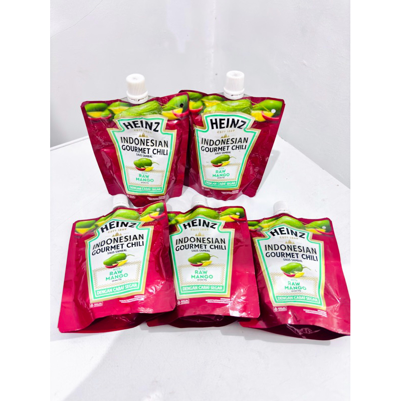 

HEINZ GOURMENT CHILI RAW MANGGO 125gr