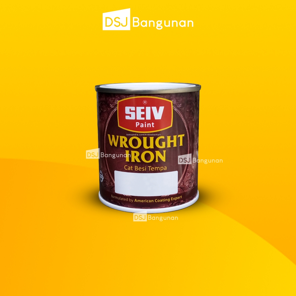 Cat SEIV Wrought Iron / Cat Besi Tempa 1kg Cat Warna Emas Cat Warna Tembaga