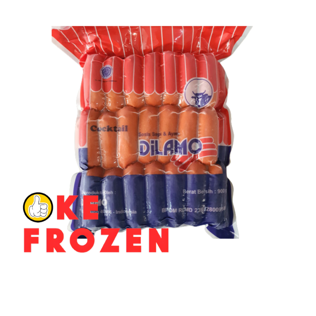 

DILAMO BEEF COCKTAIL 900GR SOSIS SAPI DAN AYAM DILAMO