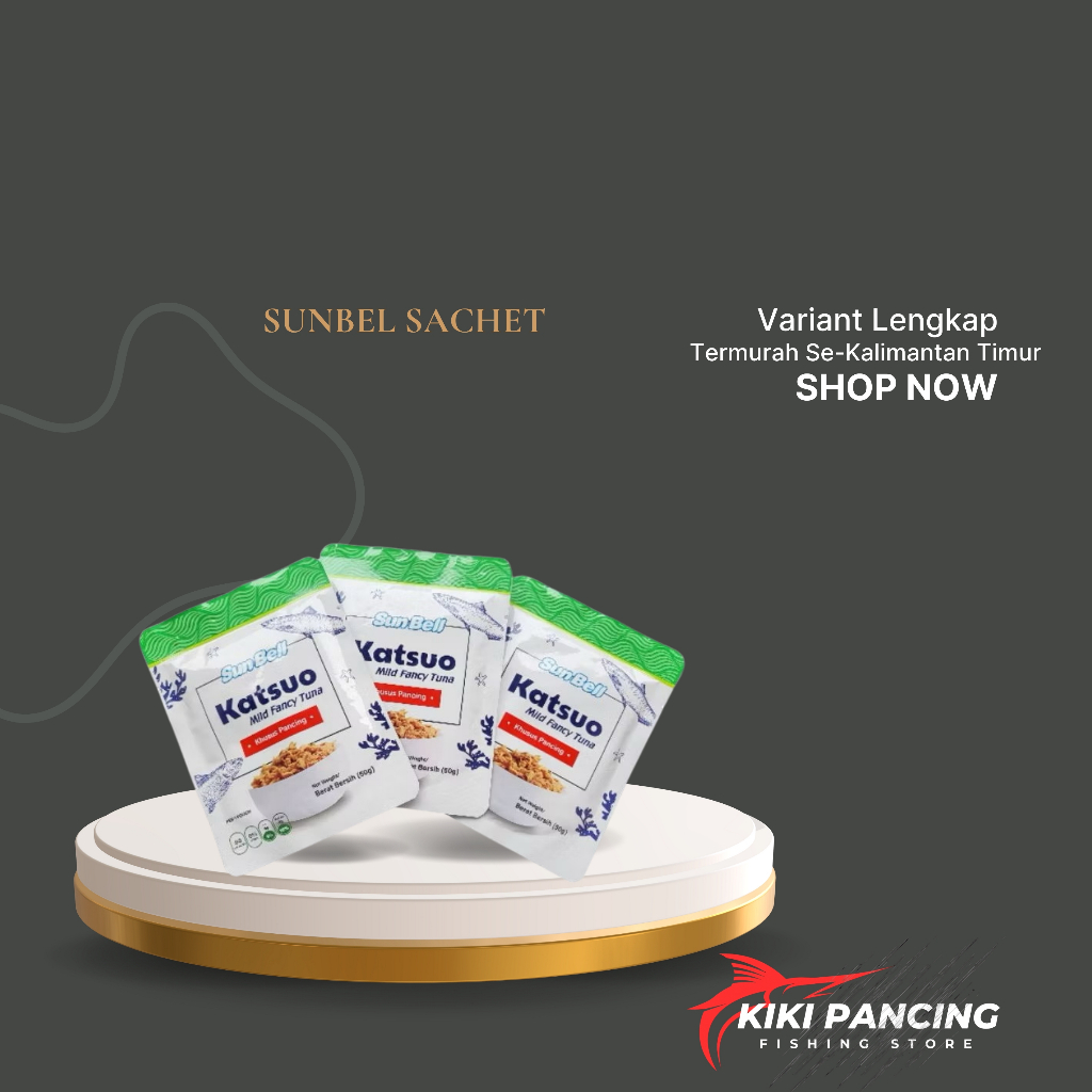 

SUNBELL SACHET TUNA UMPAN MANCING